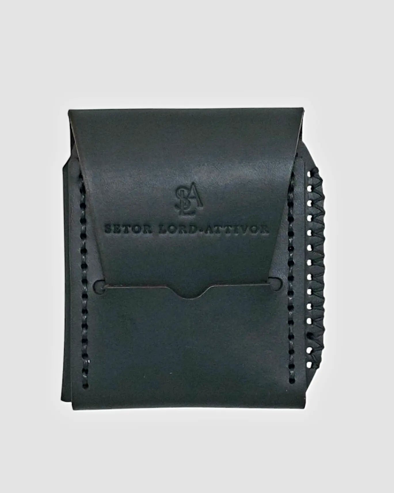 Black Leather Wallet My Store