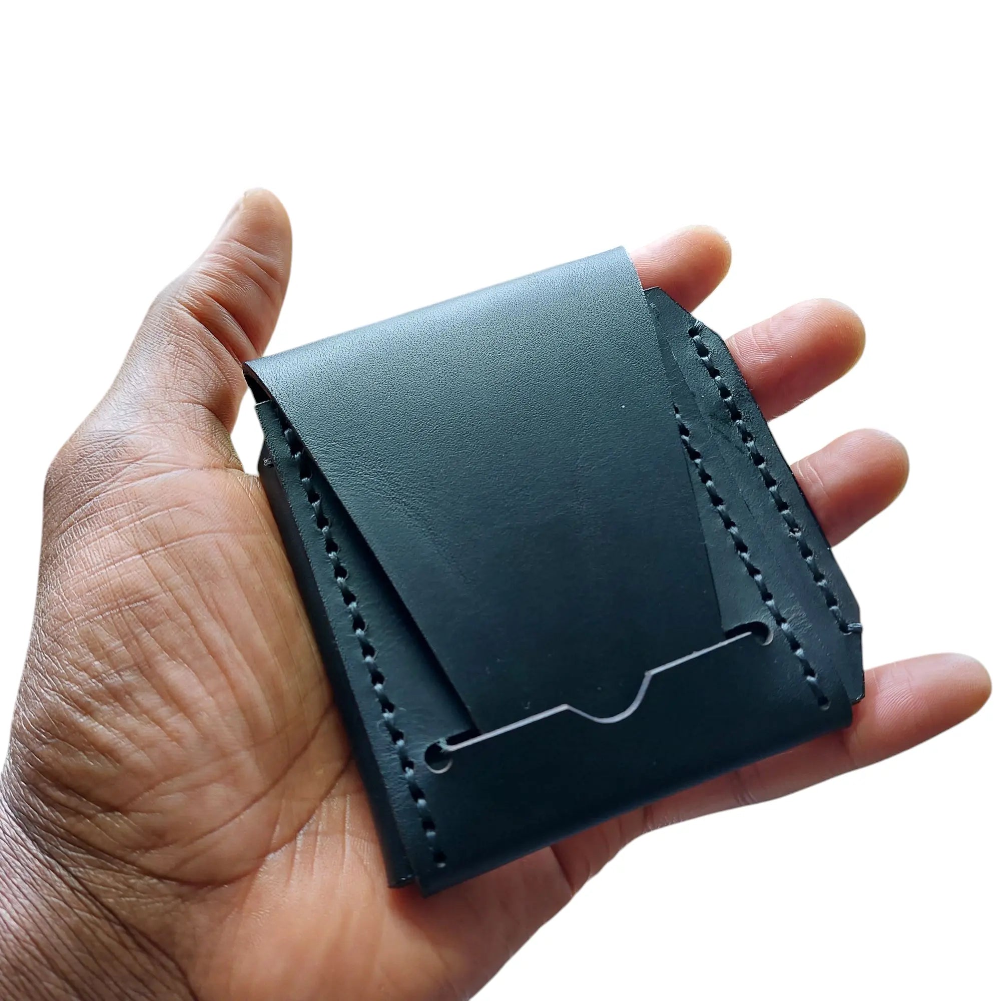 Black Leather Wallet My Store