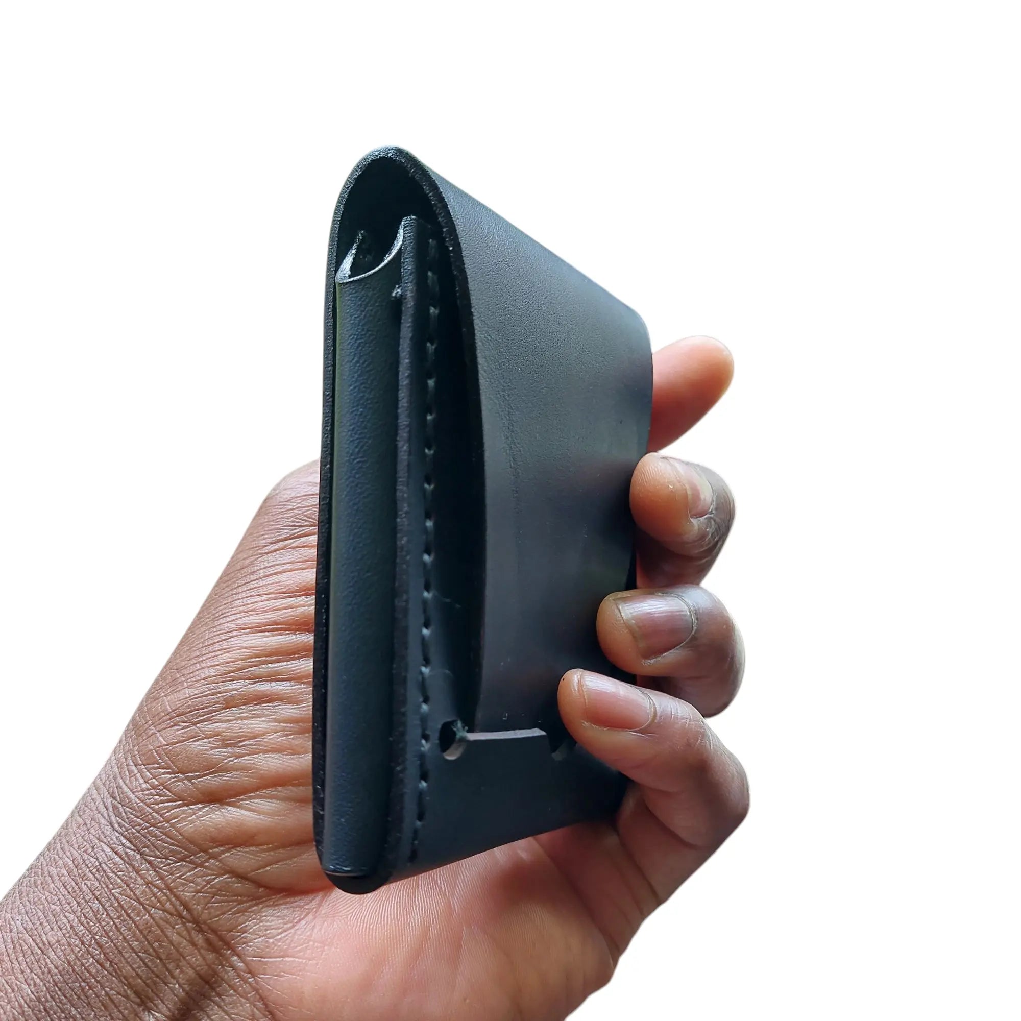 Black Leather Wallet My Store